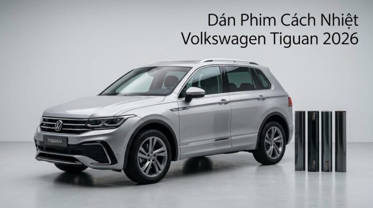Dán Phim Cách Nhiệt Volkswagen Tiguan 2026 Chính Hãng Giá Tốt Tại TPHCM