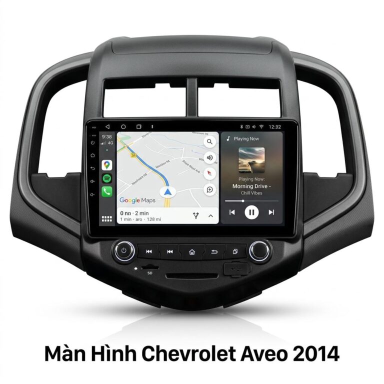 Màn Hình Android Chevrolet Aveo 2014 Cao Cấp Hỗ Trợ Lắp Đặt Tận Nơi