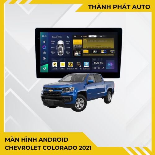 Màn Hình Android Chevrolet Colorado 2021 Chính Hãng Lắp Đặt Tận Nơi
