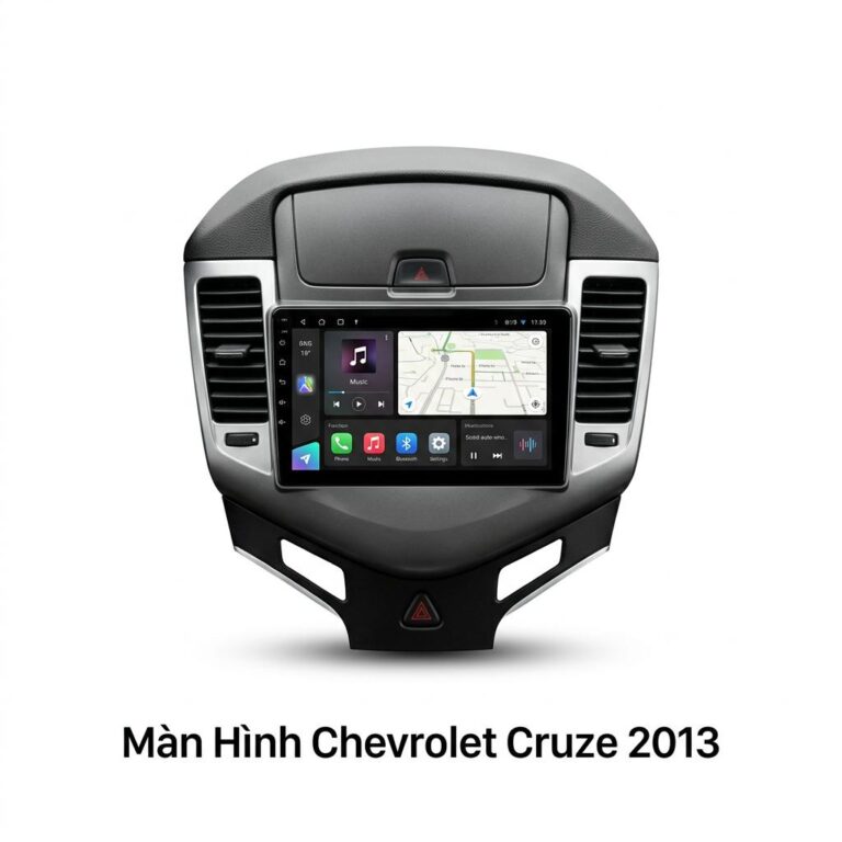 Màn Hình Android Chevrolet Cruze 2013 Chính Hãng, Lắp Đặt Tận Nơi TPHCM