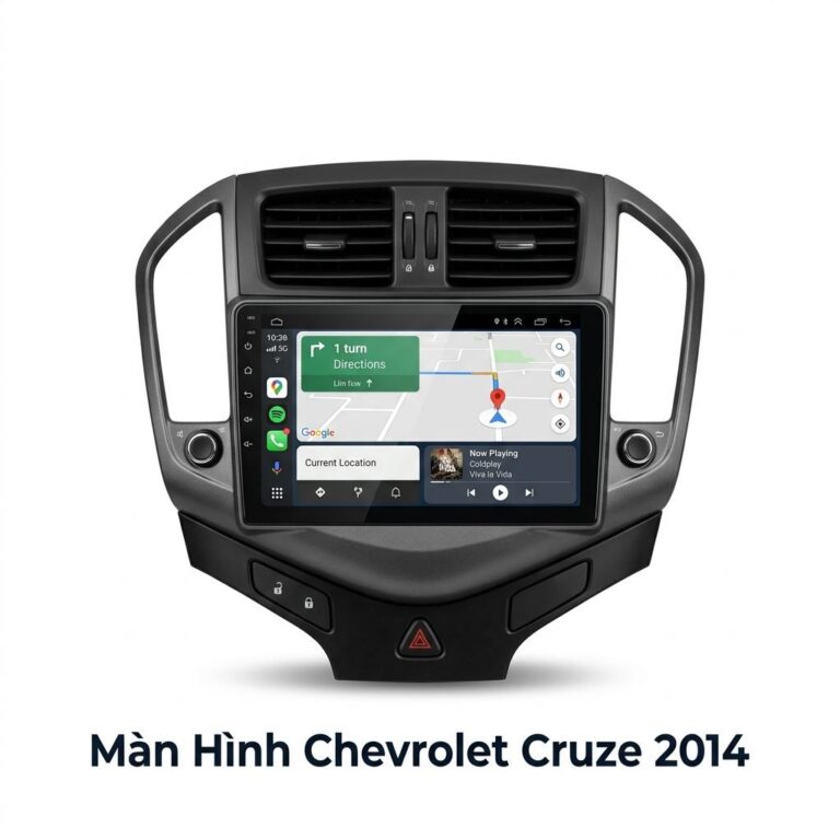 Màn Hình Android Chevrolet Cruze 2014 Cao Cấp Lắp Đặt Tận Nơi TPHCM