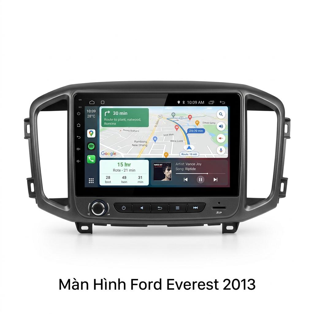 Màn Hình Android Ford Everest 2013 Chính Hãng - Lắp Đặt Tận Nơi TPHCM chính hãng