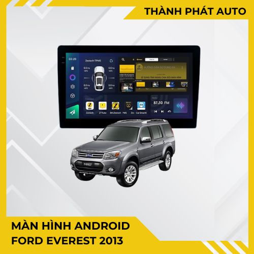 Màn Hình Android Ford Everest 2013 Chính Hãng - Lắp Đặt Tận Nơi TPHCM