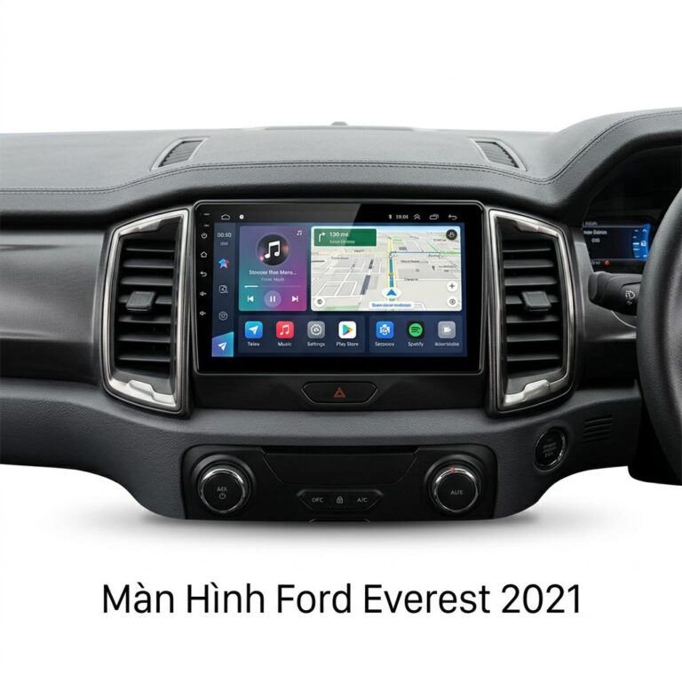 Màn Hình Android Ford Everest 2021 Chính Hãng Zestech Lắp Đặt Tận Nơi