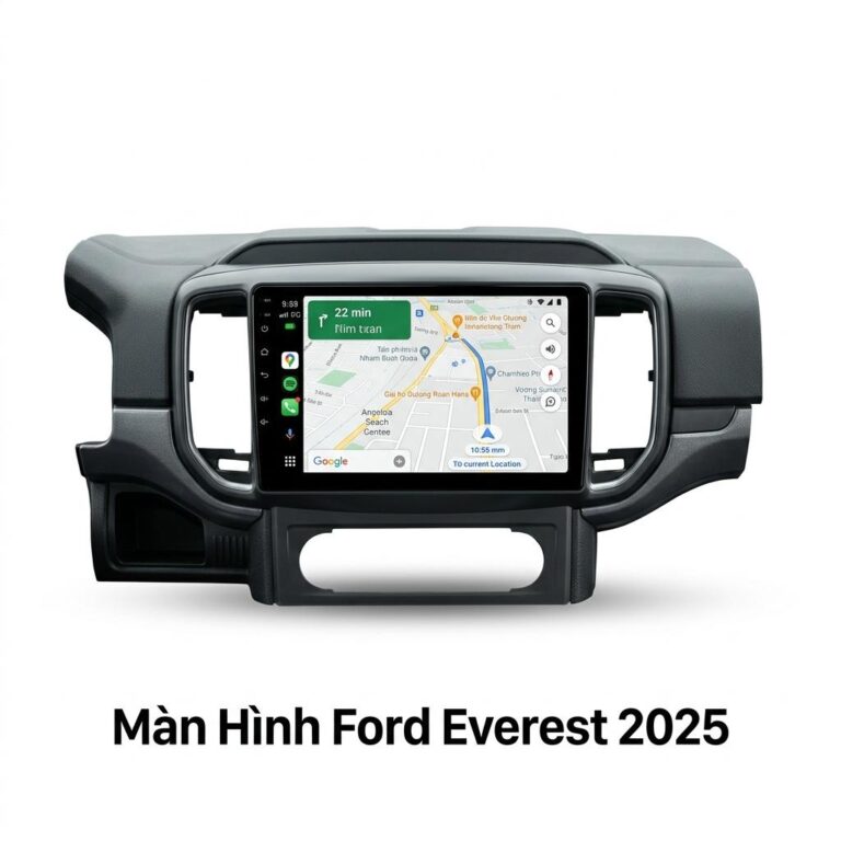 Màn Hình Android Ford Everest 2025 Cao Cấp Lắp Đặt Tận Nơi
