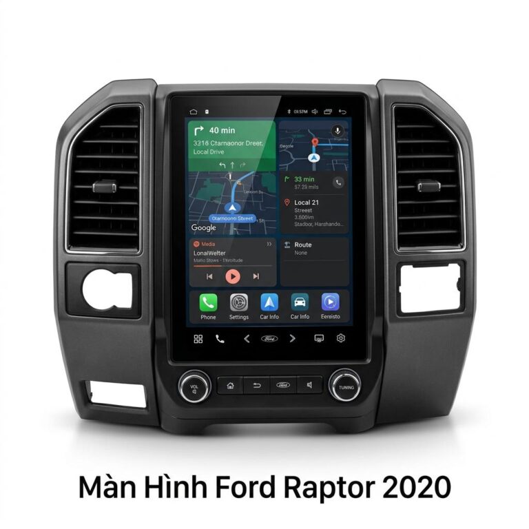 Màn Hình Android Ford Raptor 2020 Chính Hãng, Tích Hợp Đỉnh Cao Công Nghệ