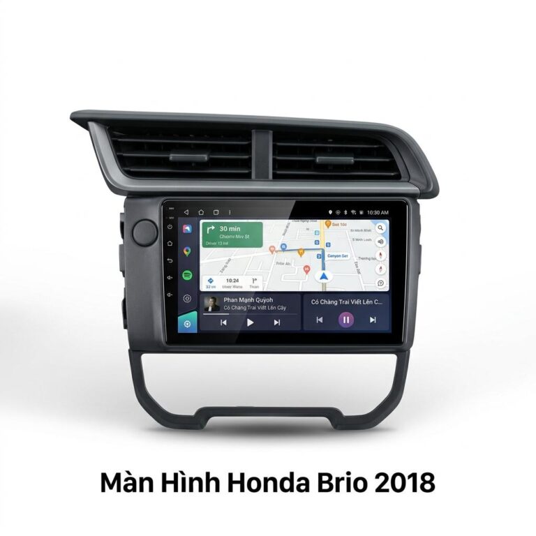 Màn Hình Android Honda Brio 2018 Chính Hãng - Lắp Đặt Tận Nơi TPHCM