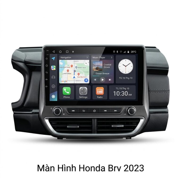 Màn Hình Android Honda BRV 2023 Chính Hãng, Lắp Đặt Tận Nơi TPHCM