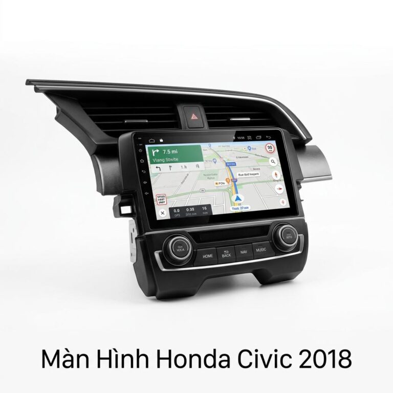 Màn Hình Android Honda Civic 2018 Chính Hãng, Lắp Đặt Tận Nơi TPHCM