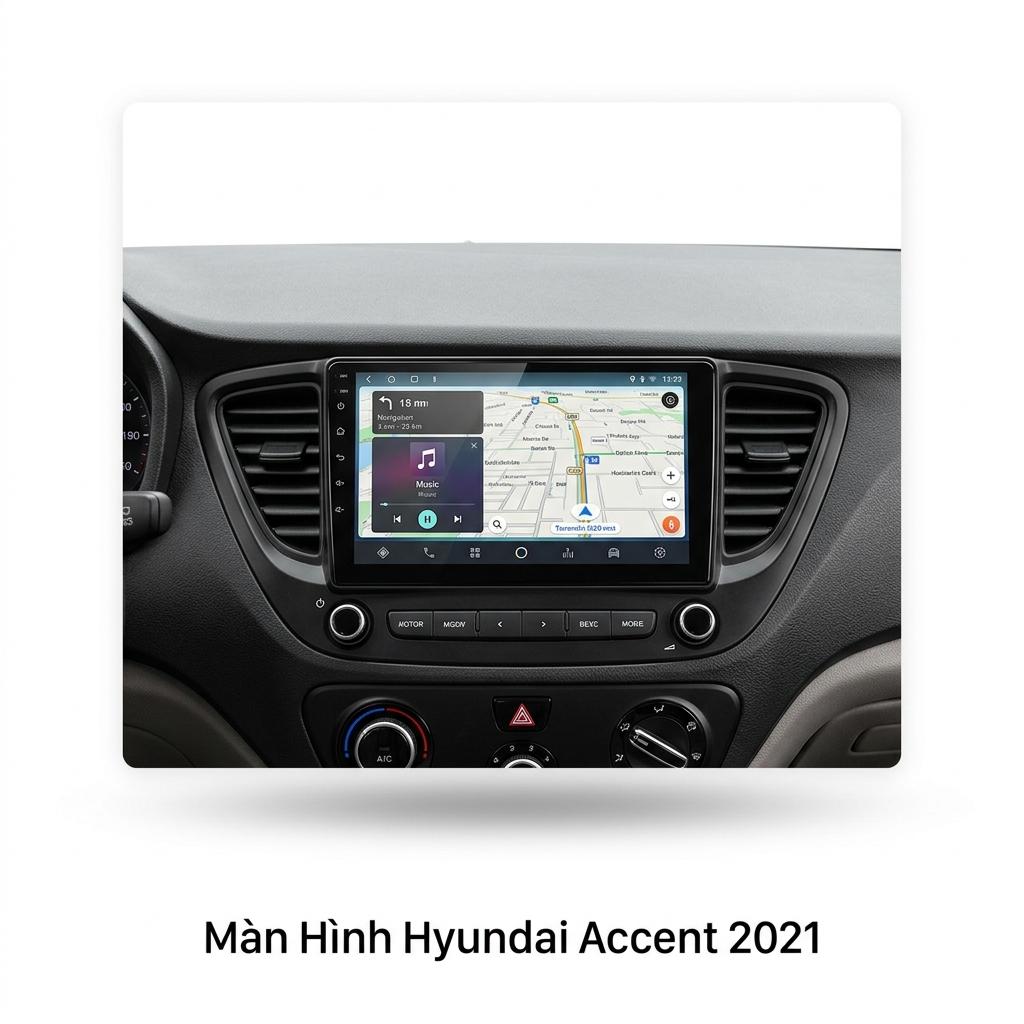 Màn Hình Android Hyundai Accent 2021 Chính Hãng Zestech Lắp Đặt Tận Nơi chính hãng