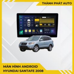 Màn Hình Android Hyundai Santafe 2008 Chính Hãng, Lắp Đặt Tận Nơi TPHCM