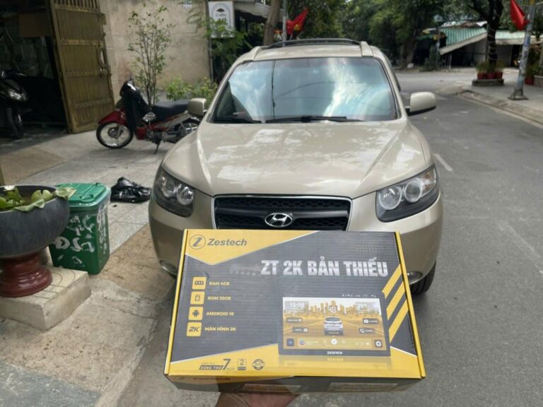 Màn Hình Android Hyundai Santafe 2012 Chính Hãng – Lắp Đặt Tận Nơi Uy Tín
