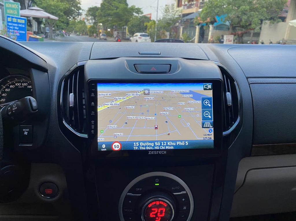 Màn Hình Android Isuzu MU-X 2020 Lắp Đặt Tận Nơi Uy Tín chính hãng 2