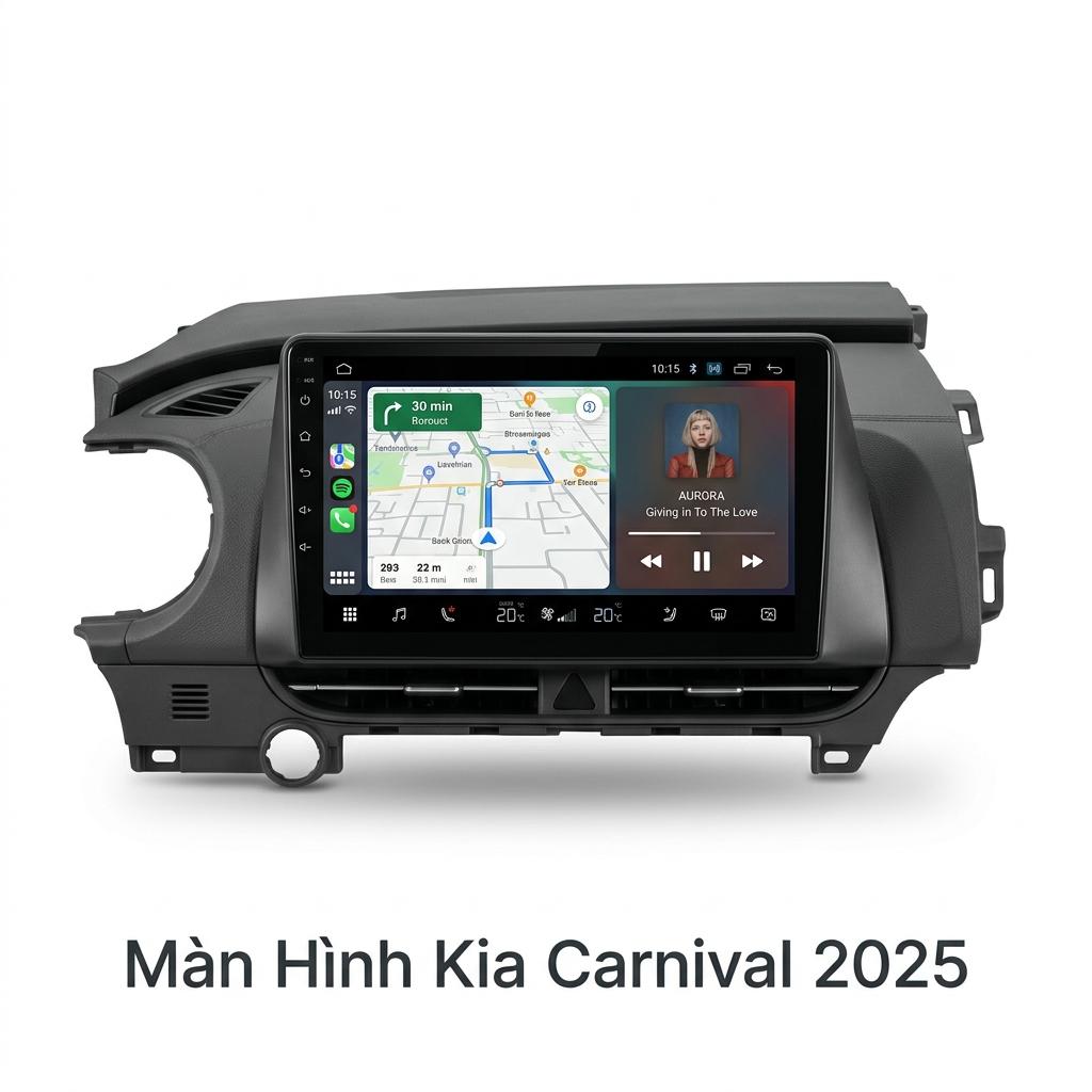 Màn Hình Android Kia Carnival 2025 Cao Cấp Lắp Đặt Tận Nơi Uy Tín chính hãng