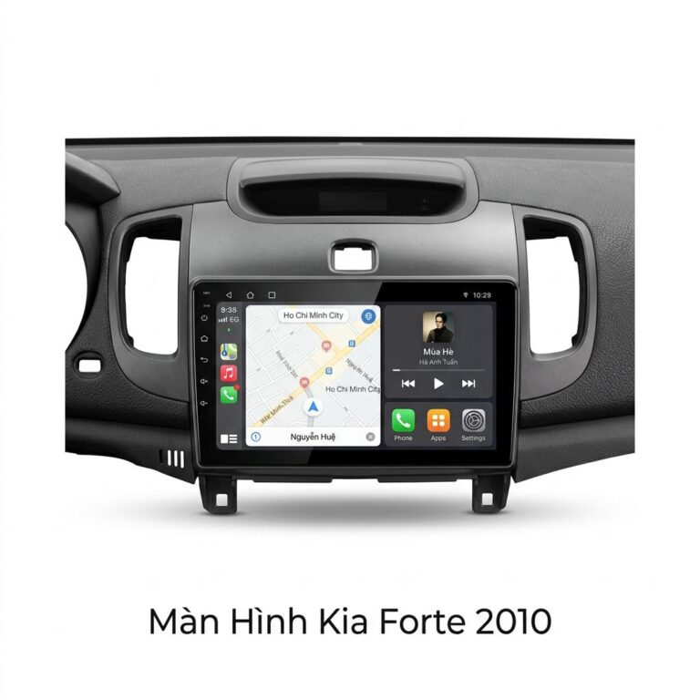 Màn Hình Android Kia Forte 2010 Nâng Cấp Cao Cấp Uy Tín Tại TPHCM