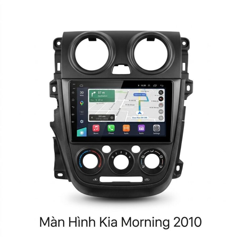 Màn Hình Android Kia Morning 2010 Nâng Cấp Cao Cấp Lắp Đặt Tận Nơi