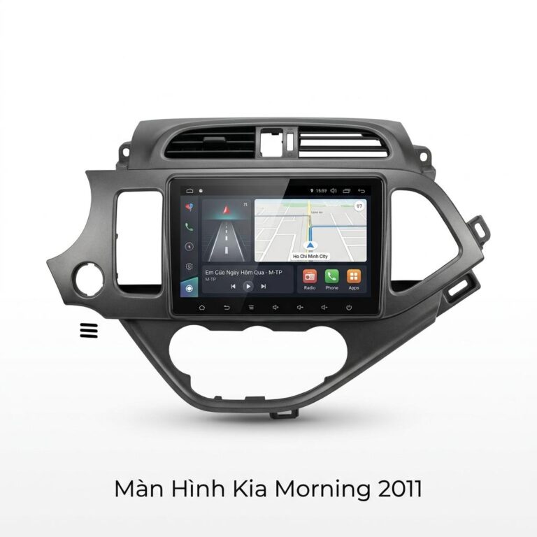 Màn Hình Android Kia Morning 2011 Chính Hãng Zestech Lắp Đặt Tận Nơi TPHCM