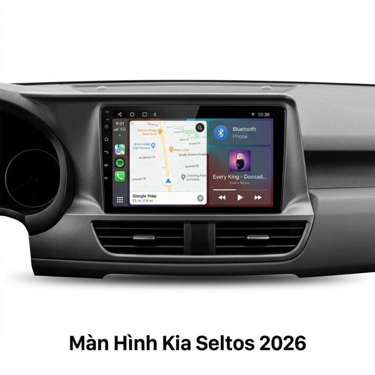 Màn Hình Android Kia Seltos 2026 Chính Hãng, Tích Hợp Đỉnh Cao Công Nghệ