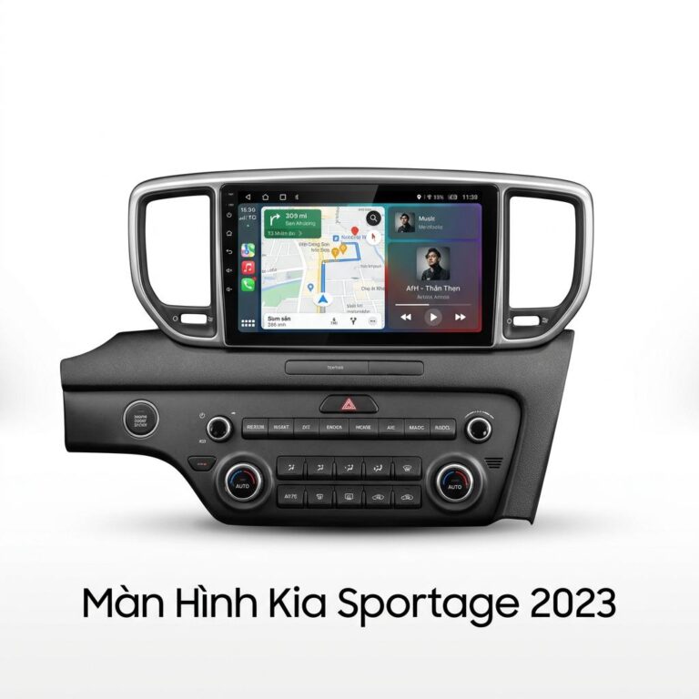Màn Hình Android Kia Sportage 2023 Chính Hãng, Lắp Đặt Tận Nơi TPHCM