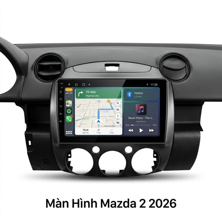 Màn Hình Android Mazda 2 2026 Chính Hãng - Nâng Cấp Công Nghệ Thông Minh