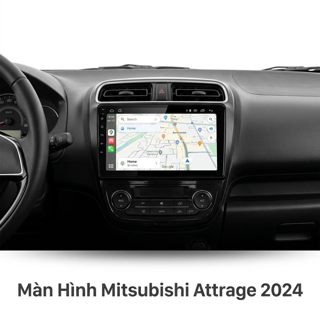Màn Hình Android Mitsubishi Attrage 2024 Lắp Đặt Tận Nơi Uy Tín chính hãng