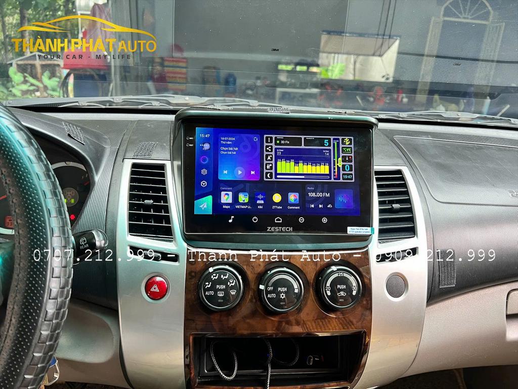 Màn Hình Android Mitsubishi Pajero Sport 2013 Lắp Đặt Tận Nơi Uy Tín chính hãng 1