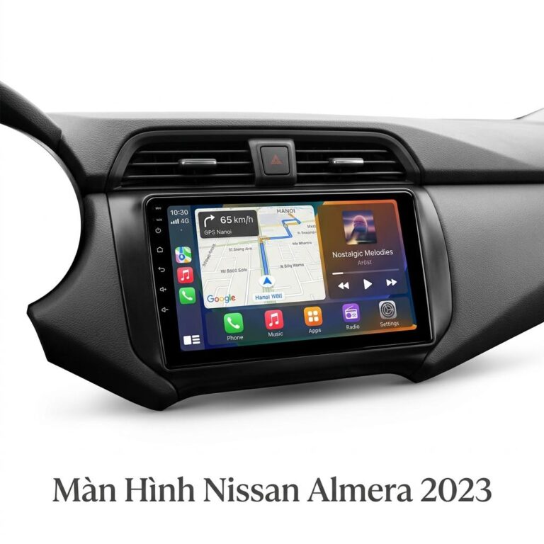 Màn Hình Android Nissan Almera 2023 Chính Hãng - Lắp Đặt Tận Nơi Uy Tín