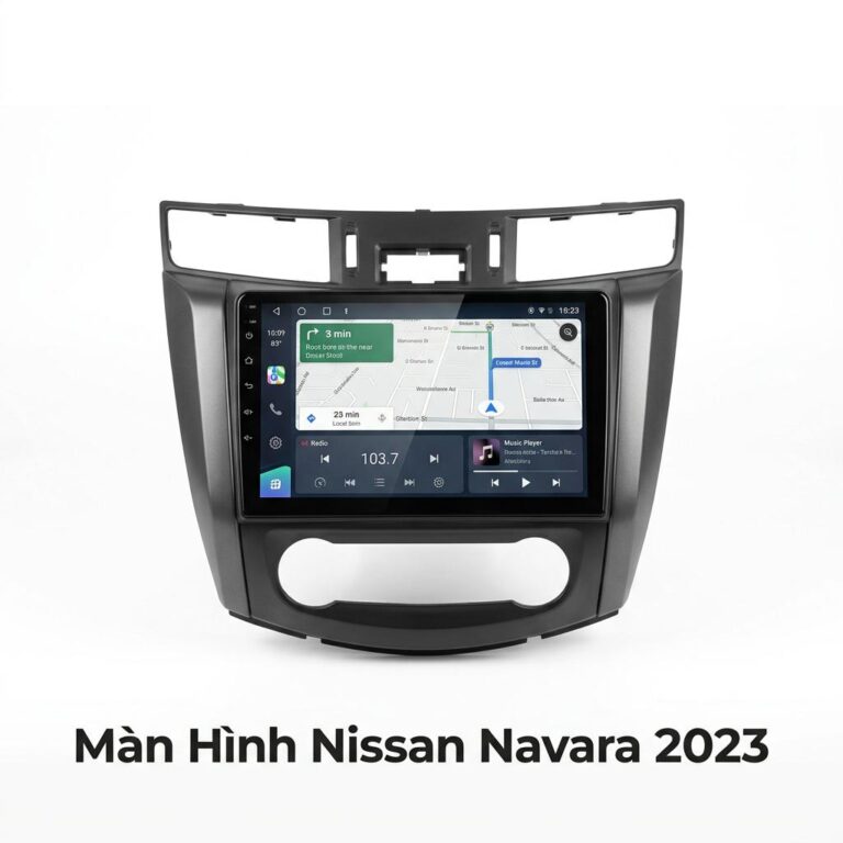 Màn Hình Android Nissan Navara 2023 Chính Hãng Zestech Lắp Đặt Tận Nơi