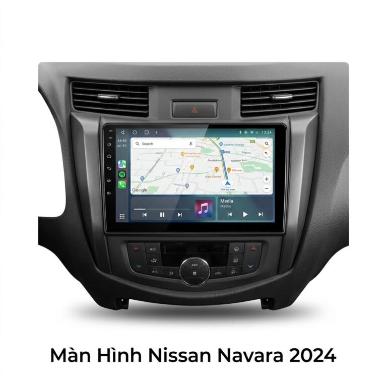 Màn Hình Android Nissan Navara 2024 Lắp Đặt Tận Nơi Uy Tín