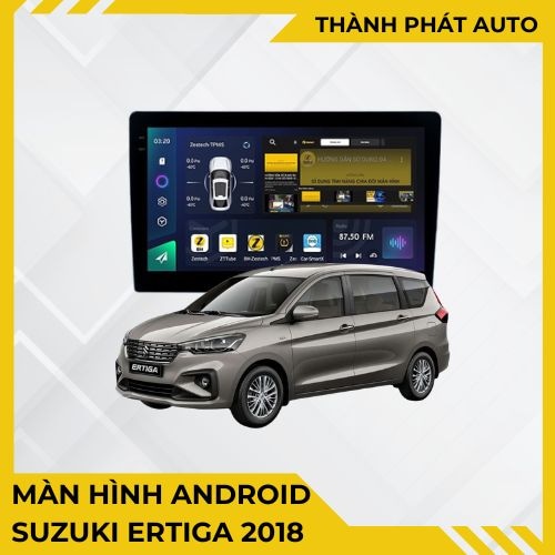 Màn Hình Android Suzuki Ertiga 2018 Chính Hãng, Tích Hợp Đa Tính Năng