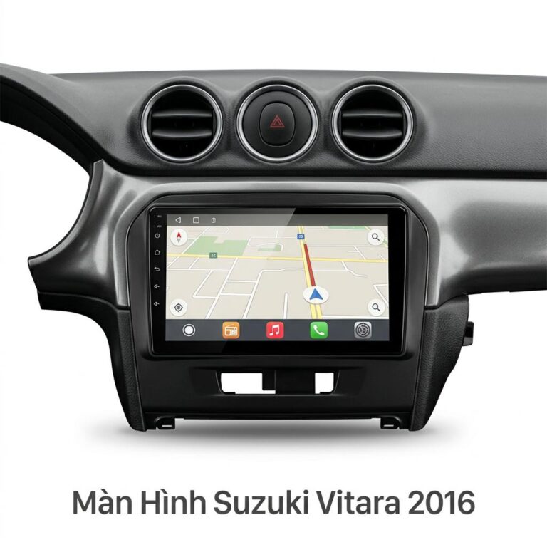 Màn Hình Android Suzuki Vitara 2016 Chính Hãng, Lắp Đặt Tận Nơi TPHCM