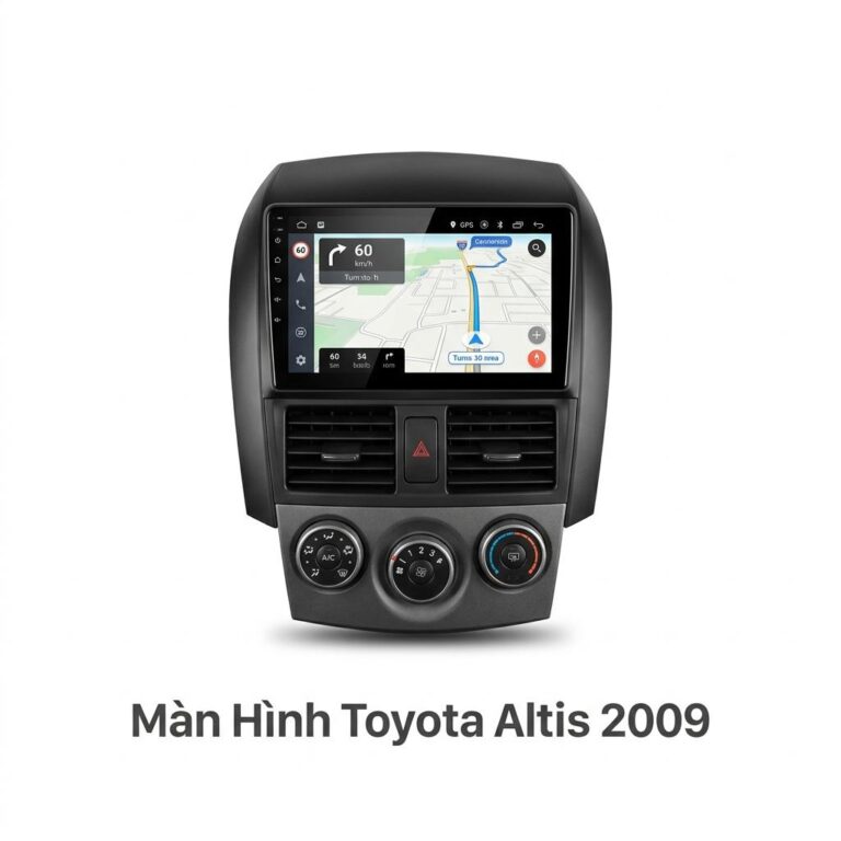 Màn Hình Android Toyota Altis 2009 Cao Cấp – Lắp Đặt Tận Nơi Uy Tín