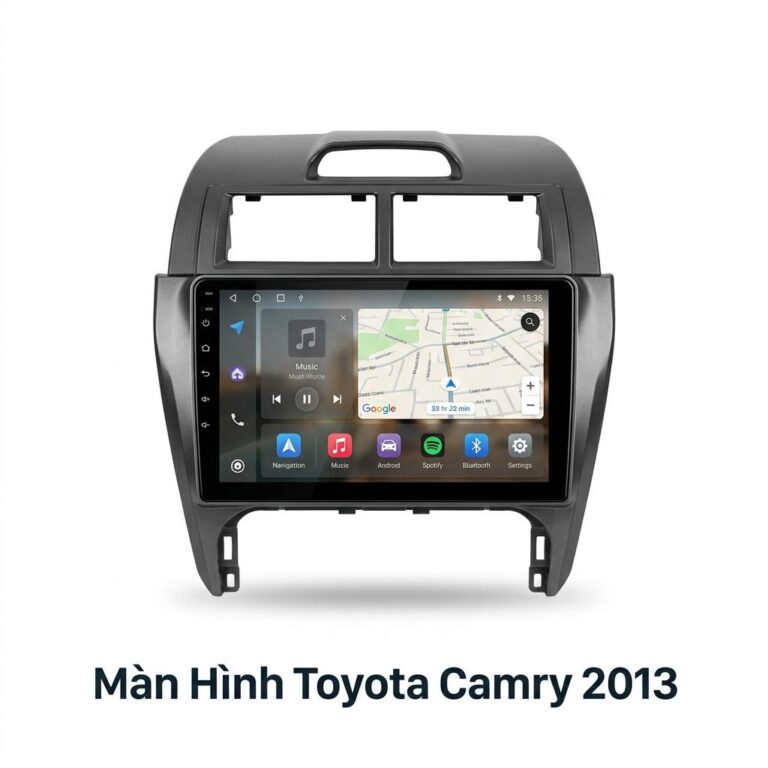 Màn Hình Android Toyota Camry 2013 Chính Hãng Zestech Lắp Đặt Tận Nơi