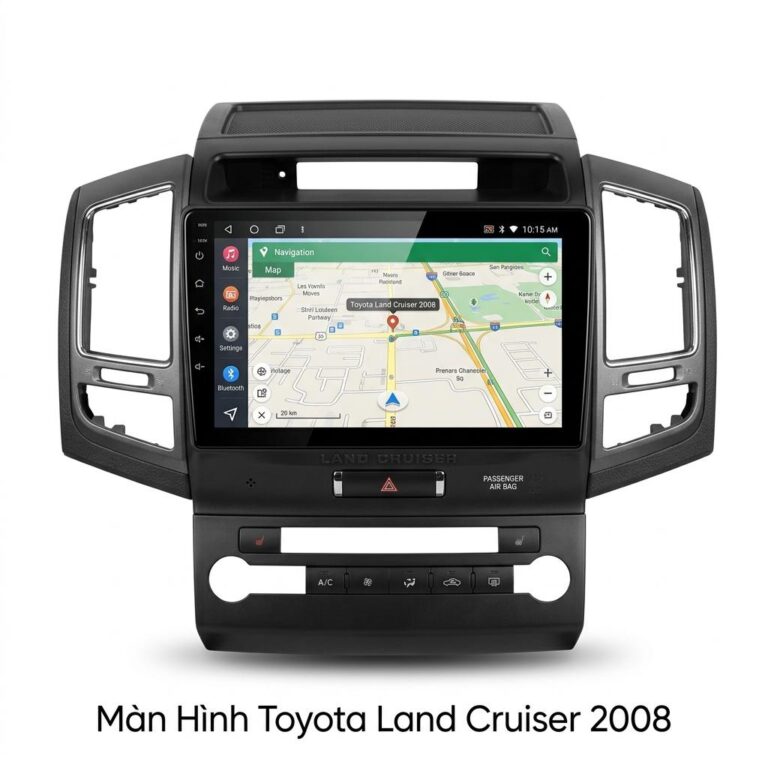 Màn Hình Android Toyota Land Cruiser 2008 Chính Hãng, Lắp Đặt Tận Nơi