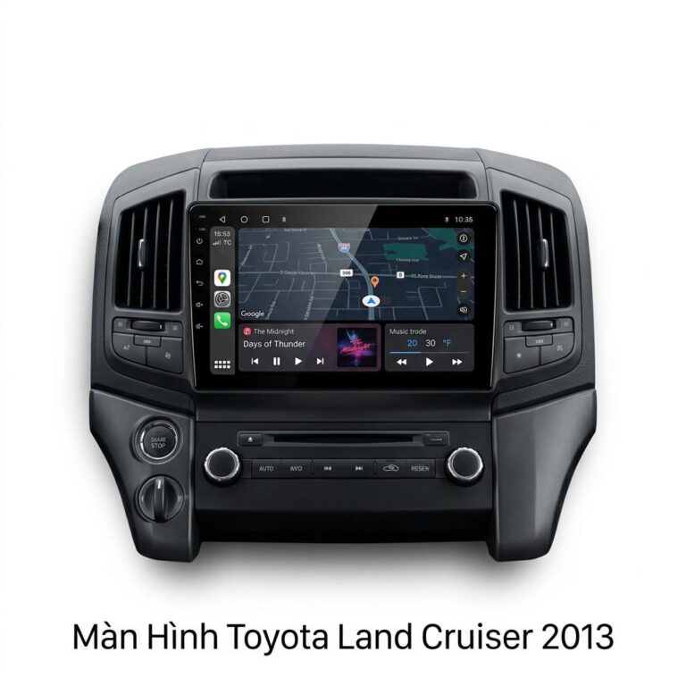 Màn Hình Android Toyota Land Cruiser 2013 Chính Hãng, Lắp Đặt Tận Nơi