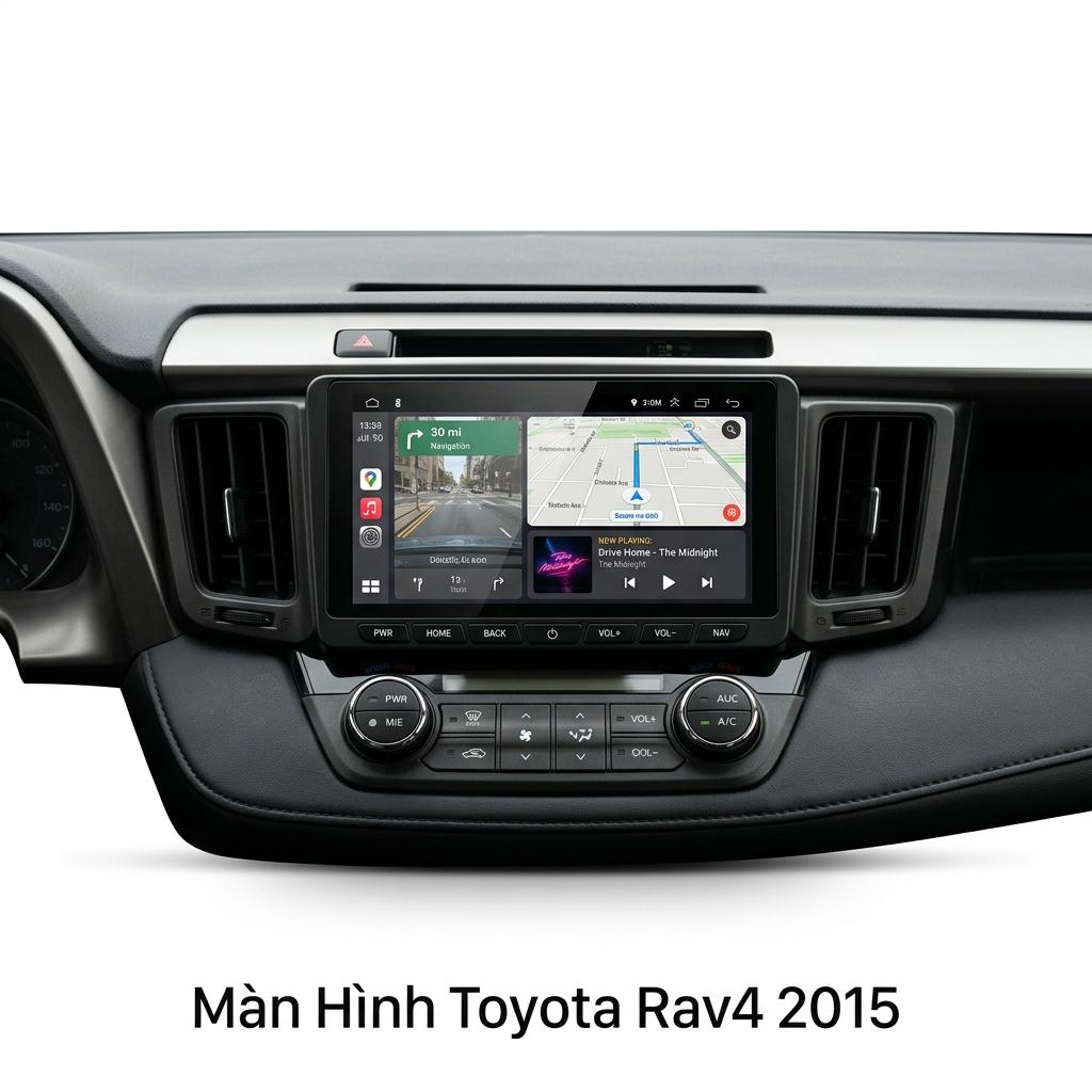Màn Hình Android Toyota Rav4 2015 Lắp Đặt Tận Nơi Uy Tín chính hãng