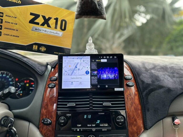 Màn Hình Android Toyota Sienna 2011 Cao Cấp Lắp Đặt Tận Nơi