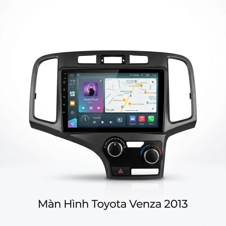 Màn Hình Android Toyota Venza 2013 Cao Cấp Lắp Đặt Tận Nơi Uy Tín