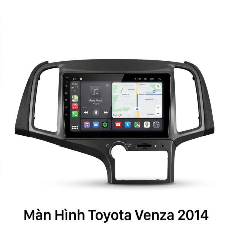 Màn Hình Android Toyota Venza 2014 Chính Hãng - Lắp Đặt Tận Nơi TPHCM