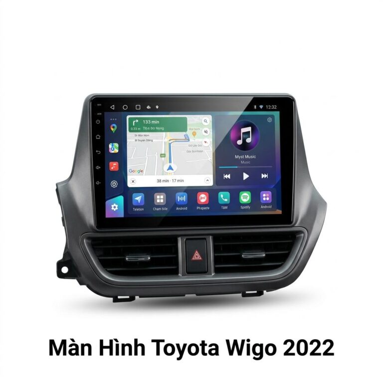 Màn Hình Android Toyota Wigo 2022 Chính Hãng – Lắp Đặt Tận Nơi TPHCM