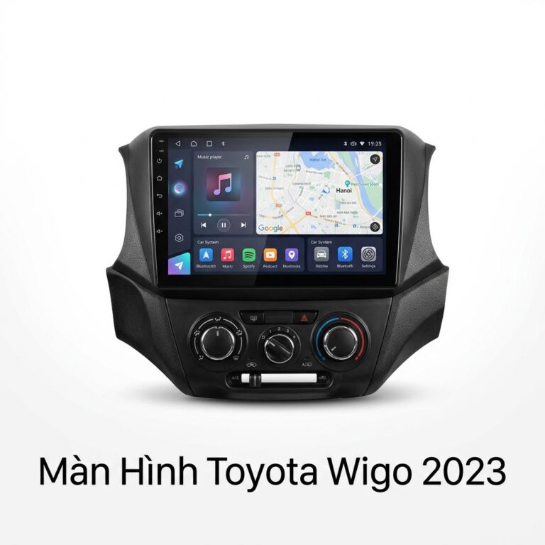 Màn Hình Android Toyota Wigo 2023 Chính Hãng Zestech Lắp Đặt Tận Nơi