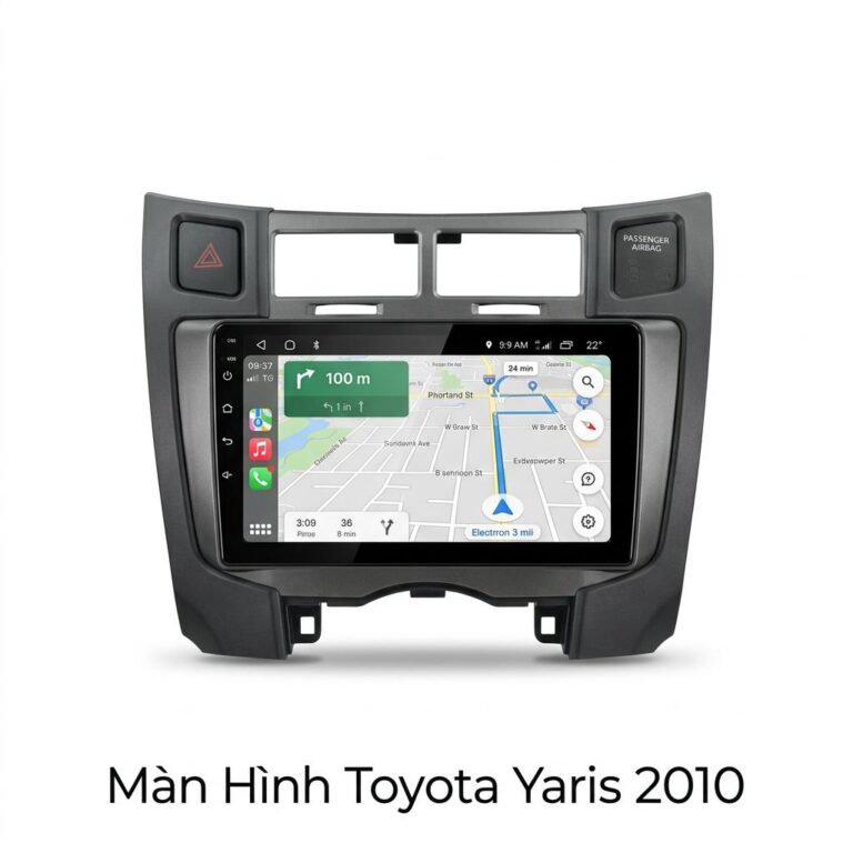 Màn Hình Android Toyota Yaris 2010 Chính Hãng, Lắp Đặt Tận Nơi TPHCM
