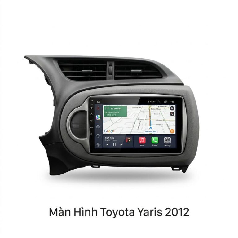 Màn Hình Android Toyota Yaris 2012 Chính Hãng – Lắp Đặt Tận Nơi TPHCM