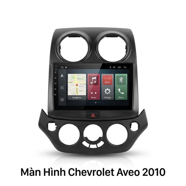 Màn Hình Chevrolet Aveo 2010 Chính Hãng, Lắp Đặt Tận Nơi Uy Tín