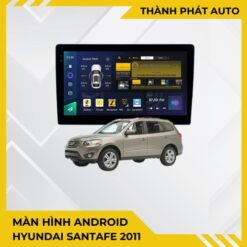 Màn Hình Hyundai Santafe 2011 Android Chính Hãng, Lắp Đặt Tận Nơi TPHCM