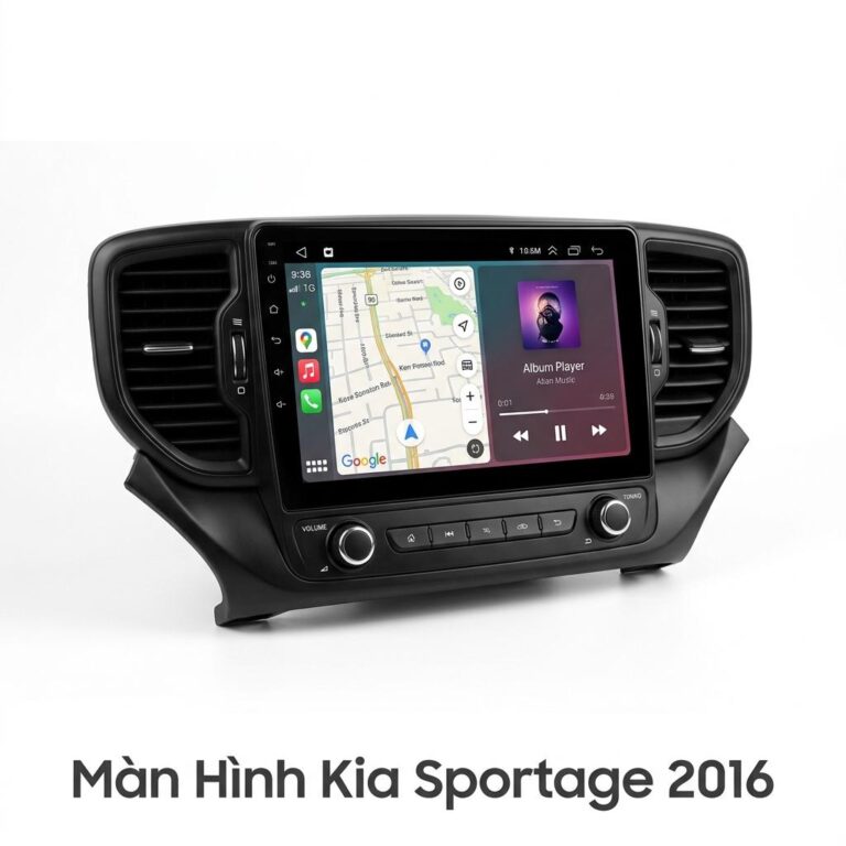 Màn Hình Kia Sportage 2016 Android Cao Cấp - Lắp Đặt Tận Nơi TPHCM