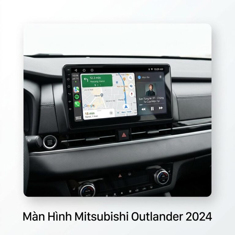 Màn Hình Mitsubishi Outlander 2024 Chính Hãng - Nâng Cấp Công Nghệ Thông Minh