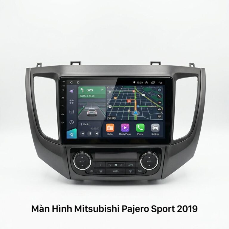 Màn Hình Mitsubishi Pajero Sport 2019 Lắp Đặt Tận Nơi Uy Tín