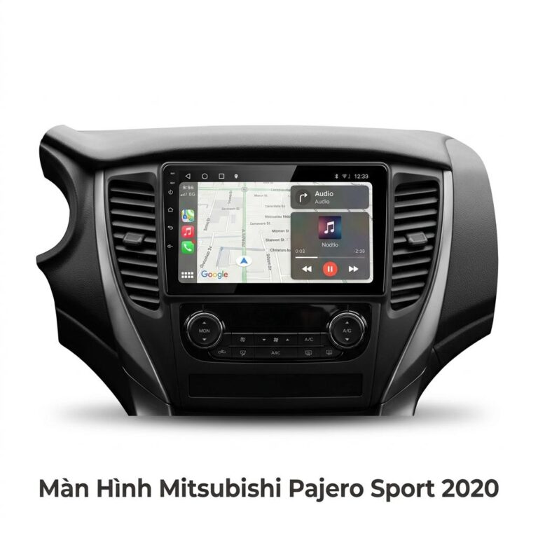 Màn Hình Mitsubishi Pajero Sport 2020 Lắp Đặt Tận Nơi Uy Tín