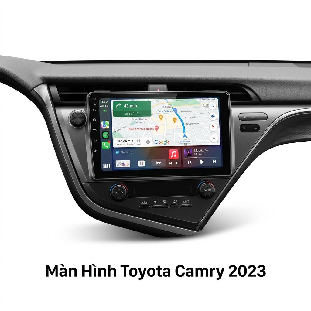 Màn Hình Toyota Camry 2023 Chính Hãng - Lắp Đặt Tận Nơi Uy Tín chính hãng